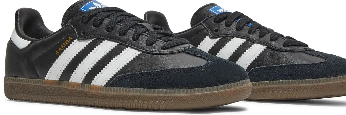 'Black adidas Gum' OG Samba 0710